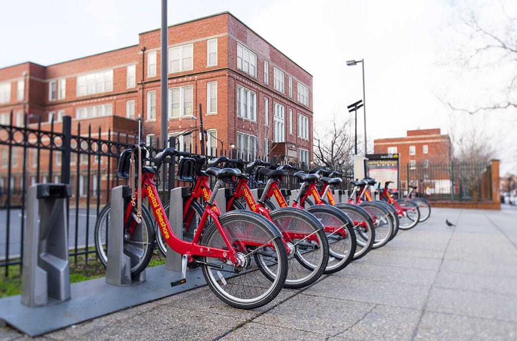 Capital Bikeshare Green Mobility Hubs Program